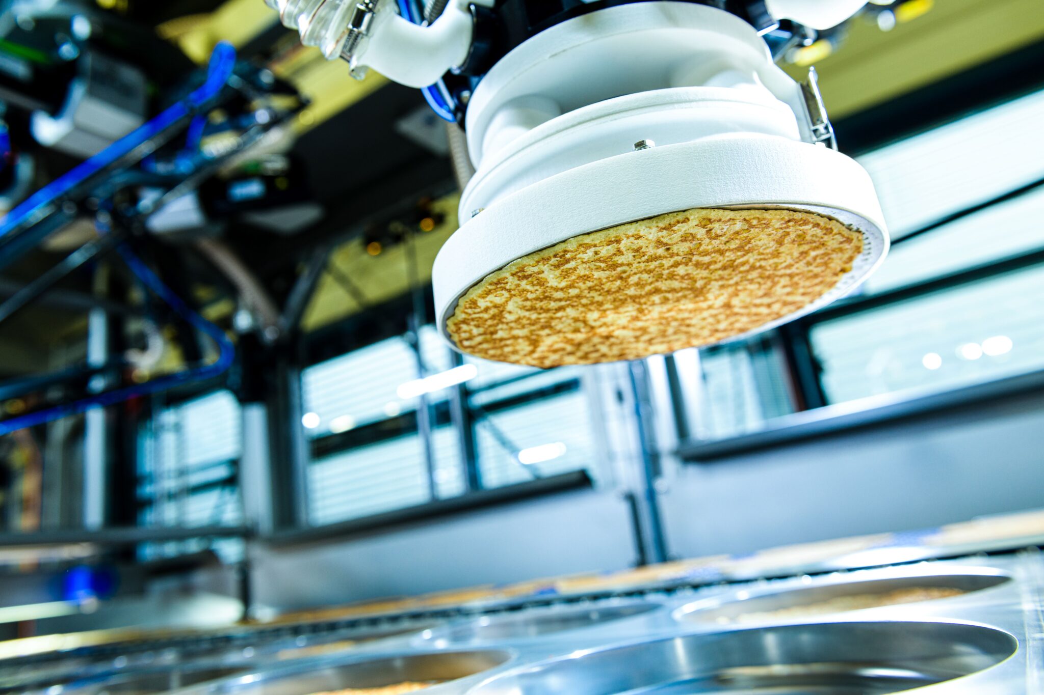 SLS-printed food-grade vacuum gripper for wafer production at Parts on Demand