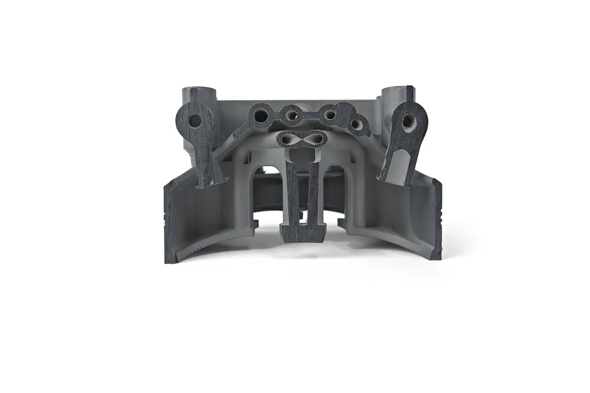 950HD cross-section — anthracite through to the core